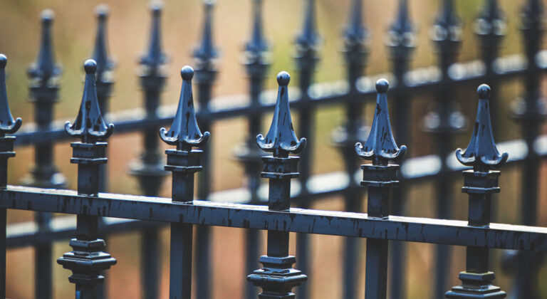 Recinzioni in Ferro per giardini